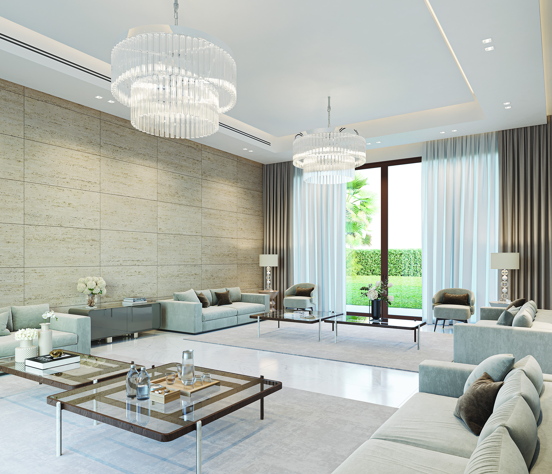 Jubail Island five-bedroom villa interior
